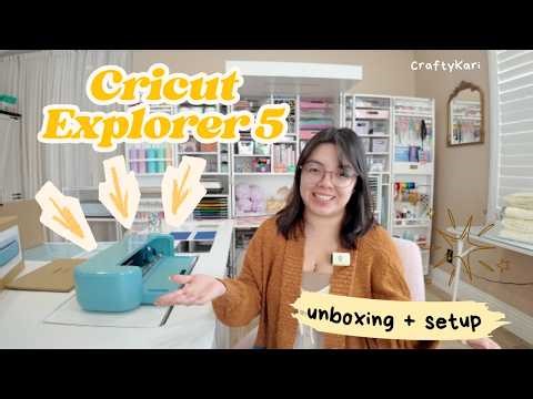Cricut Explore 5 Unboxing, Setup & First Projects | What Can the Cricut Explore 5 Do?