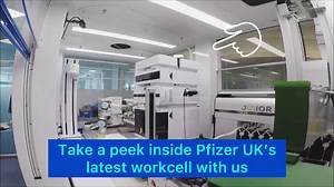 #pfizer #biosero #automatingchemistry #pf400 #junior #lcmsd #chronect #ur5 | Biosero