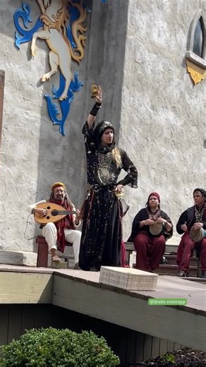 Drake von Trapp, MA on Instagram: "Hello @artofthebellyoc Art of the Belly 2026!! I'll be bringing my Killer Ziller workshop to you, where we will be pairing some juicy old-school moves with multitonal finger cymbal technique. I look forward to seeing you there!! Enjoy this clip of me playing along with @seraphimarabesque at Bristol Ren Faire @bristolrenaissance . For registration, 🔗 in ➡️ , or visit https://www.drakevontrapp.dance/links . #workshop #bellydanceclass #bellydance #raqssharqi #ori