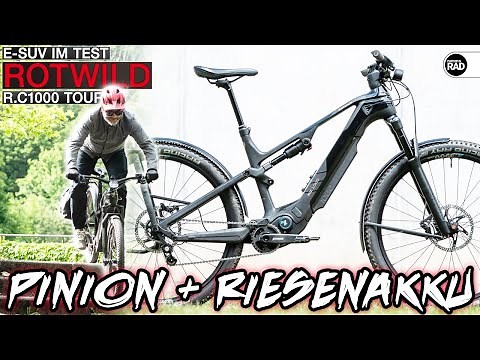 Rotwild R.C1000 Tour SUV e-bike review: €10,000 luxury bike with giant battery & Pinion MGU