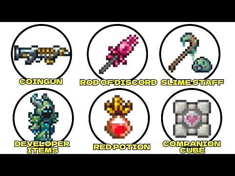 Every RAREST ITEM In TERRARIA Explained In 18 Minutes
