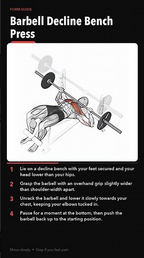 How To: Barbell Decline Bench Press | Chest