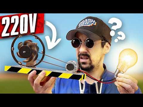 JE FABRIQUE DES MACHINES À ÉNERGIE INFINIE VU TIKTOK ! (Free Energy Generator)