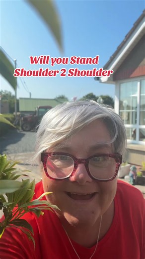 Will you Stand Shoulder 2 Shoulder — Stand Together Message