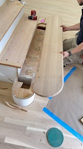 How to install Custom stair tread, white oak wood | Ric-Flooring LLC