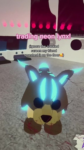 no pot neon lynx ! #fyp #lynx #adoptme #neon #trading