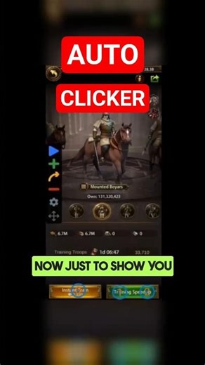 Which auto‑clicker app I actually use (and iPhone caveat) on Evony #evony
