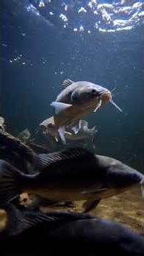 Fishes sounds, swimming freely at night #2