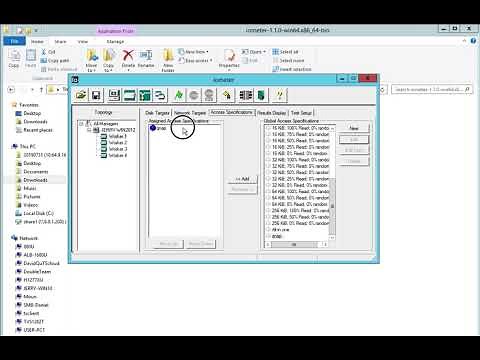 [QNAP-QES] How to use IOMeter to test performance? (100% sequential R/W and 1MB size)