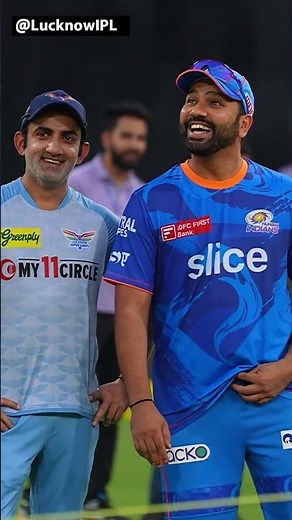 Mi skipper Rohit Sharma hugs and greets Gautam Gambhir | Sports Today