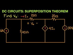 DC Circuits Episode 35: Superposition Theorem Part 3