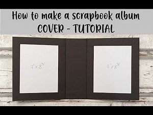 ✨ How to make COVER | FREE Tutorial ~ Start to Finish ~ Scarpbooking 2024 ✨