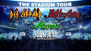 5.1K reactions · 1.2K shares | #TheStadiumTour is a once in a lifetime event! Don’t miss Def Leppard, Motley Crue, Poison and Joan Jett and the Blackhearts in a city near you in 2020落  Tickets go on sale 12/13 at 10am local. https://livemu.sc/351Exgs | Live Nation Concerts | Facebook