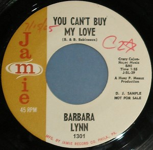 Barbara Lynn - You Can't Buy My Love