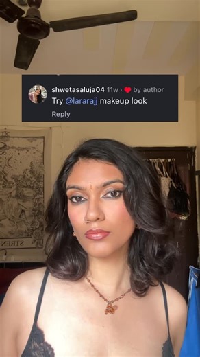 ☆⋆｡𝑰𝒔𝒉𝒂𖦹°‧★ on Instagram: "Because @shwetasaluja04 asked for it😚🩷 . . . . . . . . . lara raj inspired makeup, lara raj makeup tutorial, soft glam makeup, brown girl makeup look, desi glam makeup, glowy base makeup, clean girl glam, neutral eyeshadow look, flawless base routine, minimal glam makeup, everyday glam tutorial, instagram makeup reel, makeup transformation, bronzed makeup look, nude glam makeup, glossy lips makeup, dewy skin makeup, subtle contour makeup, indian beauty creator,