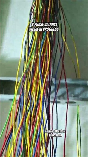 3 phase load balancing work ll How to Balance 3 phase Electrical supply ll #anuraagelectrical #viral