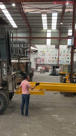 Telescopic Forklift Jib for Heavy Lifting Extendable Forklift Boom Crane Attachment – Speedone