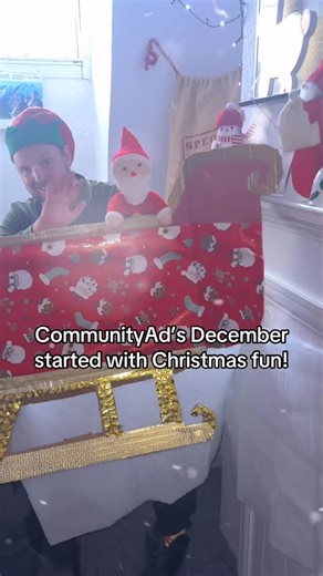 CommunityAd’s December started with sparkle! 🎄✨ The Christmas Desk Decorating Competition saw colleagues transform their workspaces into true winter wonderlands 🌟. Advent calendar, Christmas tree, Santa with Penguin, and even nice and naughty list, Colleagues made their desks look full of holiday magic. CommunityAd’s admin floor is so festive! What can be more joyful than a giant gift and cute reindeer? We even have magical Fortune Telling Service Who is ready to discover their destiny for 202