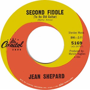 Jean Shepard - Second Fiddle (To An Old Guitar) / Two Little Boys