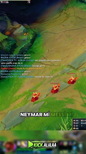 Messi or Neymar Sizce doğru cevap hangisi yorumlarda buluşalım 🙂 #lol #leagueoflegends #shorts