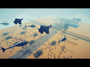 CAN 200x ARMY SOLDIER CAPTURE REBELS BASE? - Totally Accurate Battle Simulator TABS