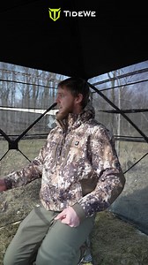 1.7K reactions · 137 shares | 旅TideWe See Through Hunting Blind Save Up to 50% on Select Products ⭐270-degree unobstructed wide view angle. ⭐Accommodate two or three hunters. ⭐Noise-free sliding windows ⭐Easy to carry & assemble. ⭐Withstand the most inclement weather. Don’t miss out, shop now!  | TideWe | Facebook