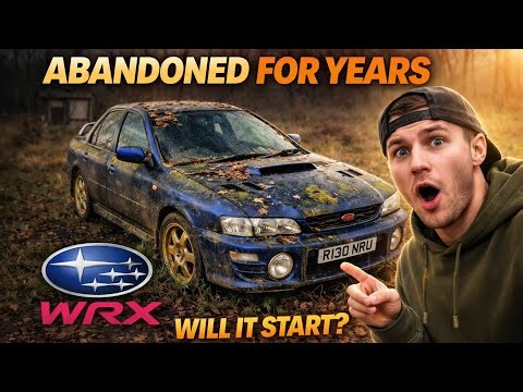 Left to Rot. Abandoned Subaru WRX will it start and drive ? "Full restoration"