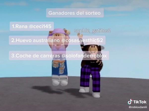 Gracias por los 20K🥳🤗@ceci145 @cosas_aesthetic52 @solofanderoblox #viral #foryou #parati #fyp #20K #ganadoresdelsorteo #robloxdaniii