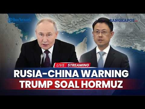 Rusia-China Kecam Trump Blokade Selat Hormuz, Pezeshkian Bela Paus Leo