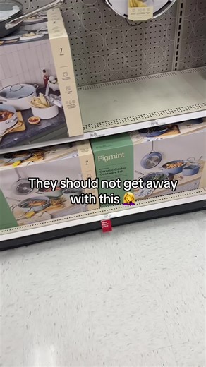 How is the 7pc nonstick ceramic cookware set so cheap on TikTok?! #cookware #ceramiccoating #cookwareset #nonstickpans #pans