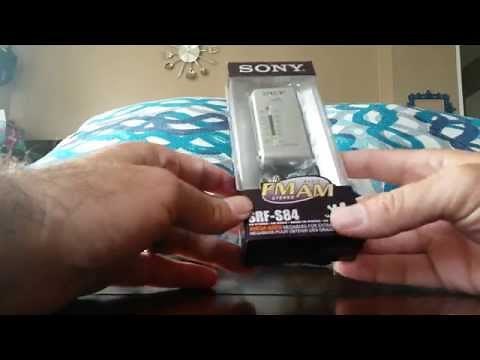 Sony SRF-S84 Walkman FM AM personal mini radio