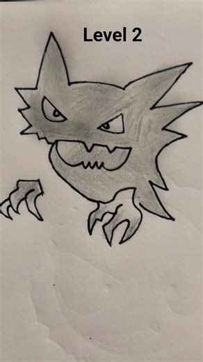 pokemon evolution gengar #drawing #pokemon