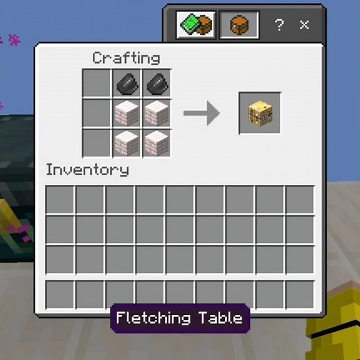 how to make a fletching table in minecraft 1.21