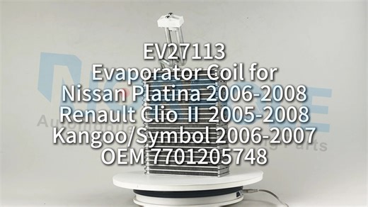 3.5K views · 18 reactions | ~Ready stock EV27113~ Evaporator coil for SNissan Platina 06-08 Renault Clio Ⅱ 05-08/Kangoo/Symbol 06-07 OEM： 7701205748 #Factory #condenser #heater #intercooler #radiador #carcooling #automotive #coolingsystem #autoparts #carparts #oilcooler #evaporator #compressor #stock | Maggie Wang | Facebook