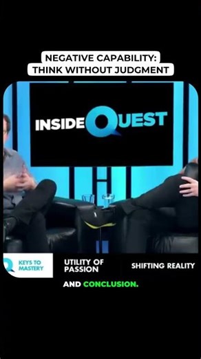 Negative Capability: Think Without Judgment