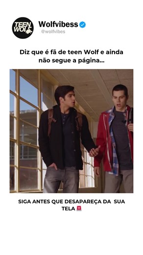 Wolfvibes on Instagram: "SIGA @wolfvibess_ 🚨 Teen Wolf é uma série sobrenatural que acompanha Scott McCall, um adolescente comum que tem sua vida transformada ao ser mordido por um lobisomem. A partir disso, ele precisa aprender a lidar com seus novos poderes, manter uma vida “normal” e proteger as pessoas que ama. Com a ajuda de seu melhor amigo Stiles Stilinski, Scott enfrenta diversas ameaças ao longo das temporadas, como outros lobisomens, caçadores, kanimas, darachs, kitsunes, banshees e o