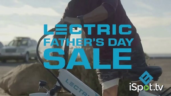 Lectric eBikes Father's Day Sale TV Spot, 'Lectric XP 2.0: Free Comfort Package'