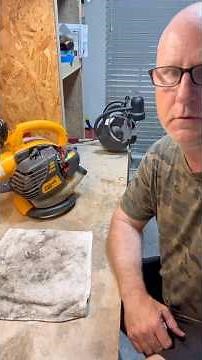 Poulan Blower Gets a New Carburetor.