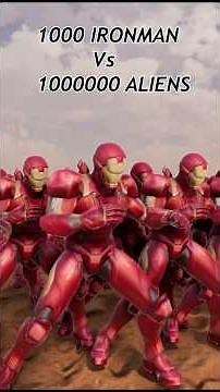 IRONMAN vs ALIEN INVASION 🧠⚔️ | Unreal 3D Animation Movie 2025 #shorts