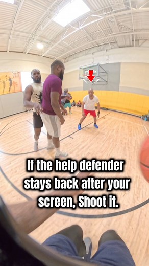 How To Read Help Defense In Basketball #basketball #tipsandtricks #ballislife | Pov Hooper