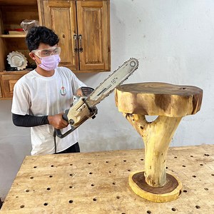 132K views · 2.2K reactions | Genius ideas in woodworking skill to turn log into most amazing woodworking decoration ideas | Woodworking Tools TV | Facebook