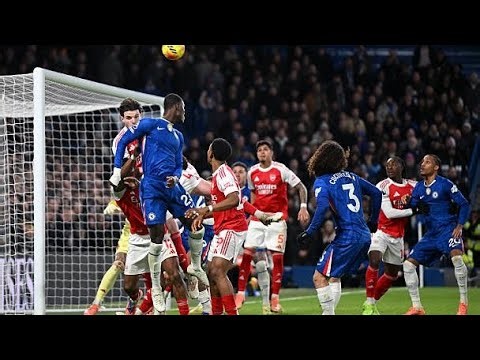 Arsenal 2-1 Chelsea Highlights | Saliba & Timber Goals | Premier League Thriller!