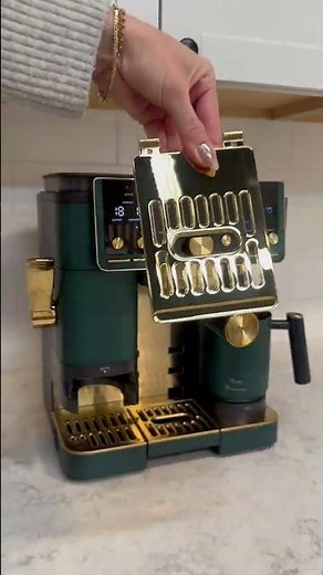 ASMR unboxing of the gorgeous Emerald & Gold Ninja Luxe Café. 🌲💛