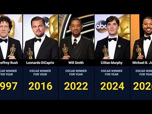 Every Oscar Best Actor in Academy Award History (1990–2026)