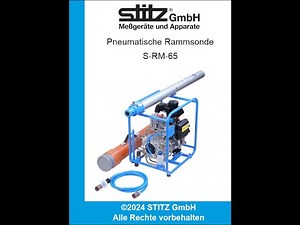 Leichte pneumatische Rammsonde S-RM-65