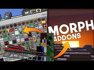 Morph Addons Di Mcpe 1.17+! Bisa Berubah Jadi Berbagai Mobs! | Addon Minecraft Pocket Edition