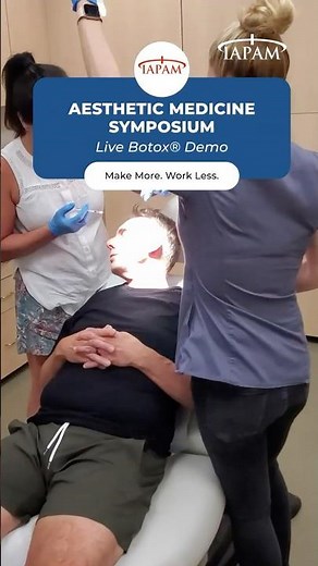 💉Live Botox® Injection Demo at the IAPAM Aesthetic Medicine Symposium | Hands-On Physician Training