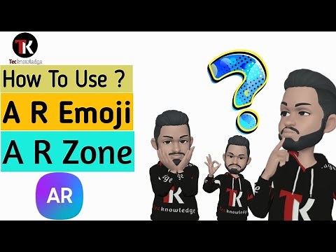 How to Use AR Zone in Samsung A51 A71 & Above | AR Zone | How to Use AR emoji in Samsung