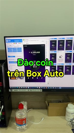 Đào Coin Tự Động Trên Boxphonefarm - Cách Kiếm Tiền