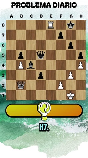 h5 es un error. ¿Por qué? #chess #jugadaincreible #ajedrez #parati #chessshorts #puzzle #fyp